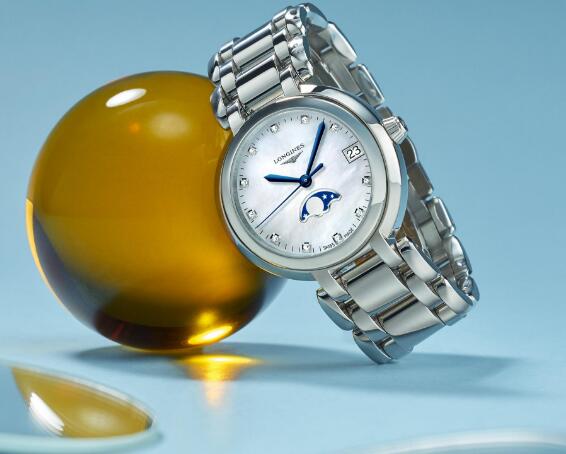 The timepiece looks elegant and sophisticated.