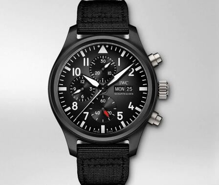 All-black designed IWC is very suitable for strong men.